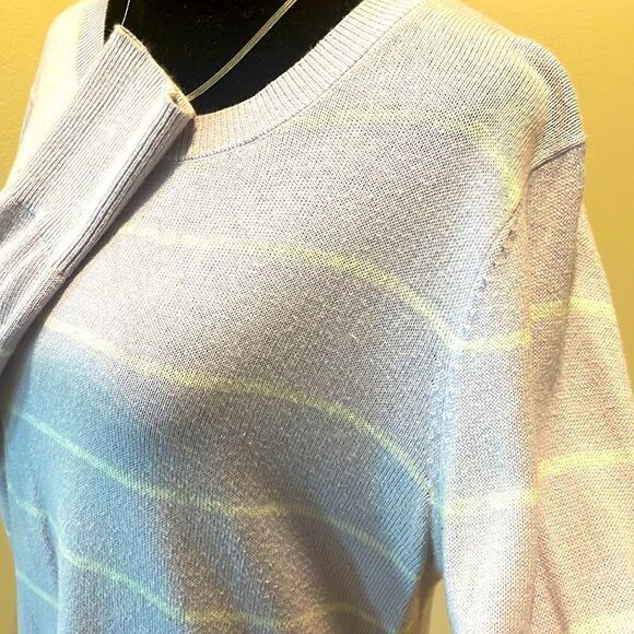 a new day | Striped crew neck sweater, XS - Picture 8 of 12